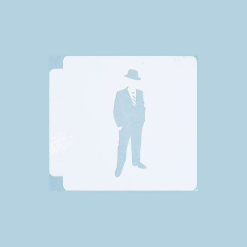 Gentleman Silhouette 783-182 Stencil