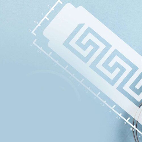 Greek Key 783-062 Stencil Strip (1)