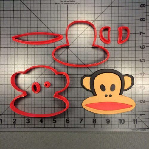 Julius the Monkey 266-187 Cookie Cutter Set