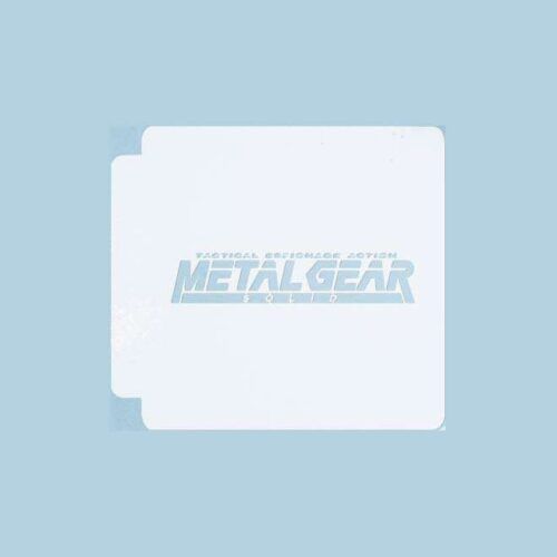 Metal Gear Solid 783-046 Stencil