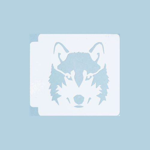 Wolf Face 783-091 Stencil