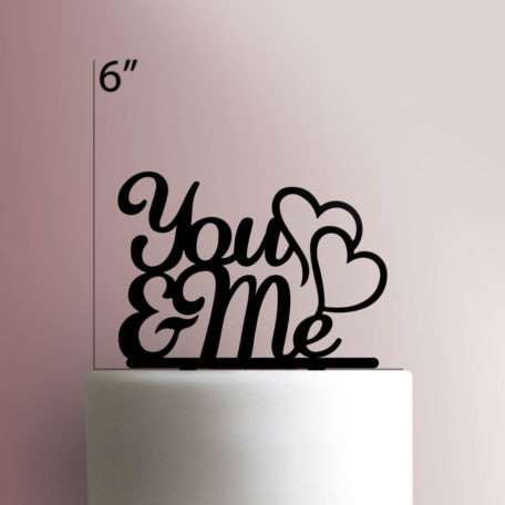 You and Me 225-056 Cake Topper