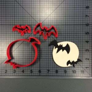 Moon and Bats 266-113 Cookie Cutter Set