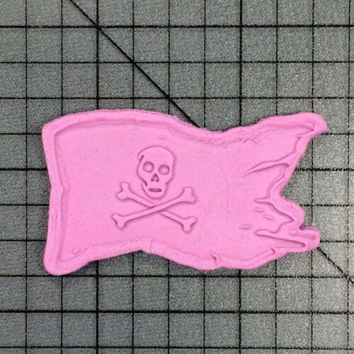 Pirate Flag 101 Cookie Cutter and Stamp (Embossed 2)