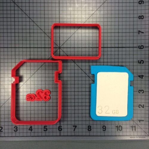 SD Card 266-107 Cookie Cutter Set
