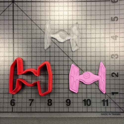 Star Wars - Tie Fighter 227-001 Cookie Cutter and Stamp Embossed (2)