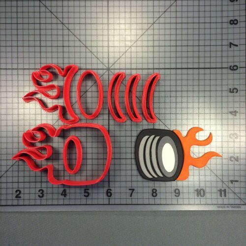 Tire on Fire 266-096 Cookie Cutter Set