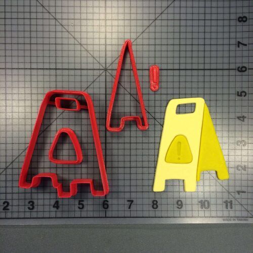 Wet Floor Sign 266-082 Cookie Cutter Set