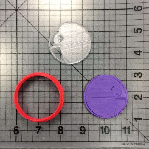 Star Wars - Death Star 227-002 Cookie Cutter and Stamp Embossed (2)