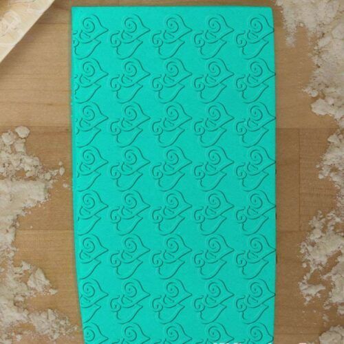 Double Heart 765-061 Rolling Pin (Large)
