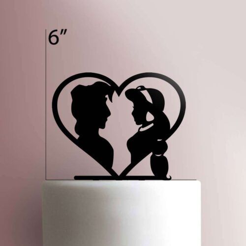 Aladdin and Jasmine 225-114 Cake Topper