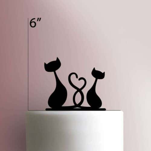 Cats Intertwined 225-084 Cake Topper