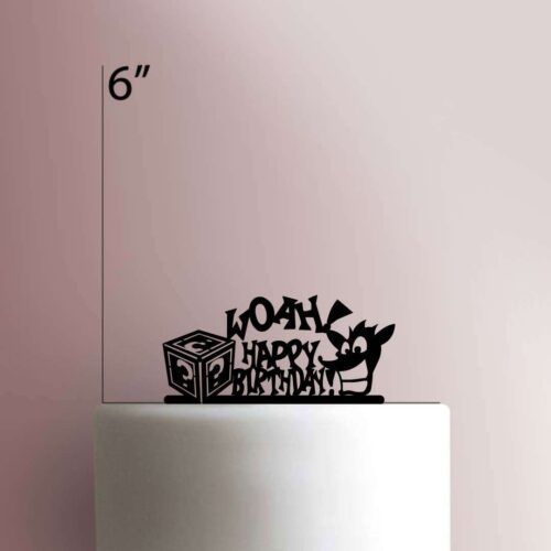 Crash Bandicoot Happy Birthday 225-121 Cake Topper