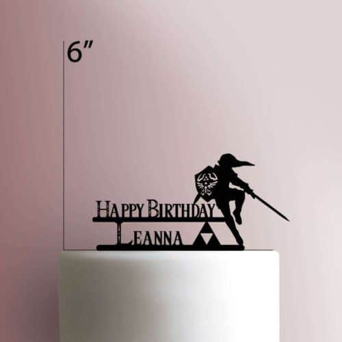 Custom Legend of Zelda Birthday 225-082 Cake Topper