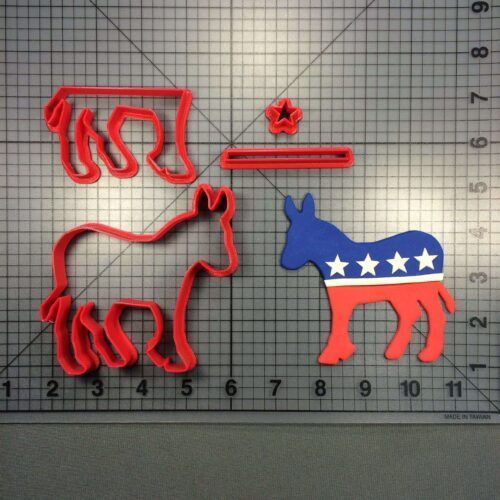 Democrat Party 266-249 Cookie Cutter Set