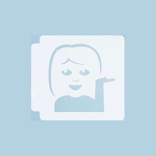 Girl Emoji 783-290 Stencil