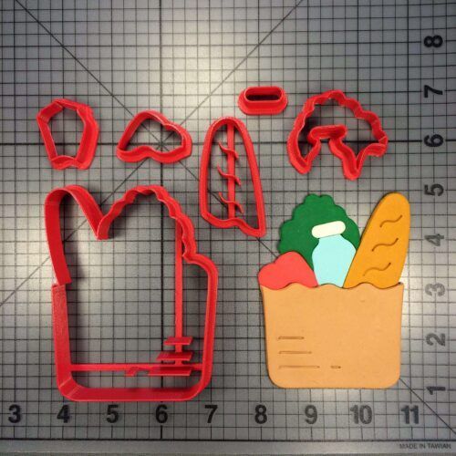 Grocery Bag 266-262 Cookie Cutter Set