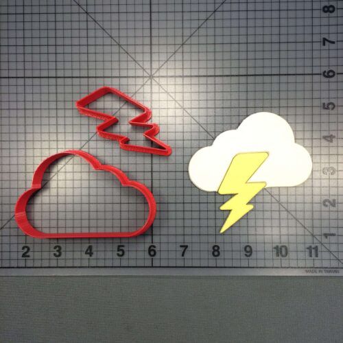 Lightning Storm 266-220 Cookie Cutter Set