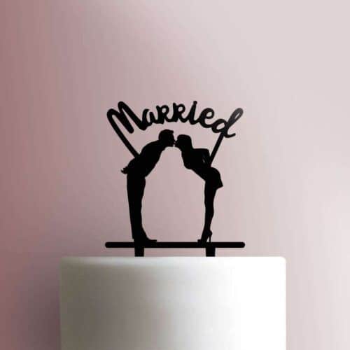 Married 225-066 Cake Topper