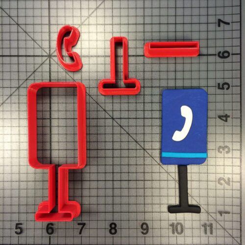 Payphone 266-225 Cookie Cutter Set
