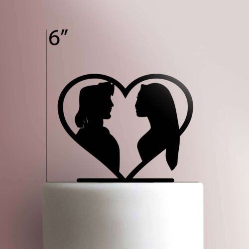 Pocahontas and John 225-115 Cake Topper