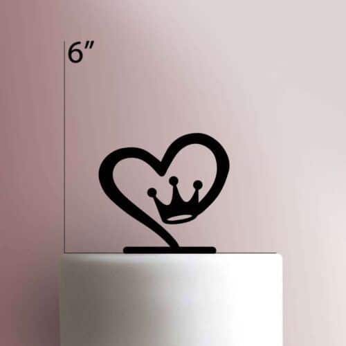 Princess Heart 225-118 Cake Topper