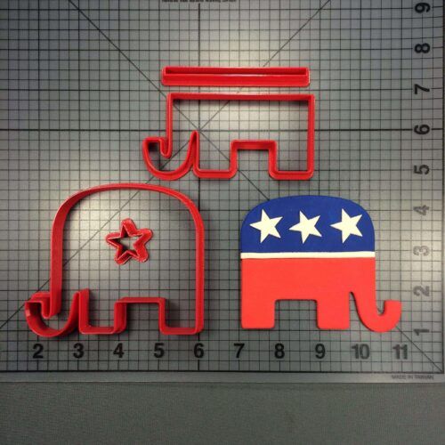 Republican Party 266-251 Cookie Cutter Set