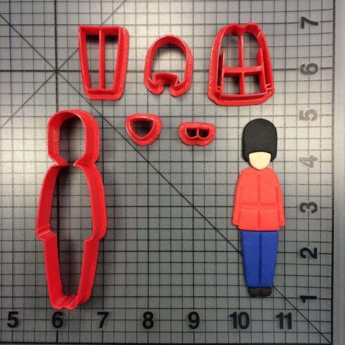 Royal British Guard 266-253 Cookie Cutter Set