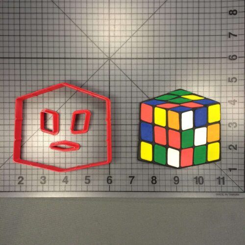 Rubiks Cube 266-257 Cookie Cutter Set