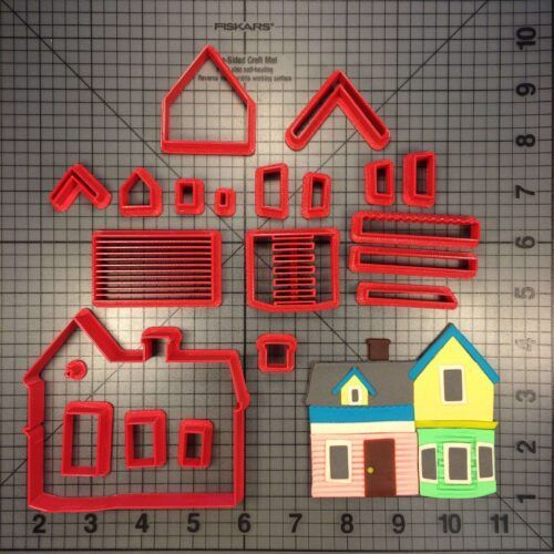 Up House 266-259 Cookie Cutter Set