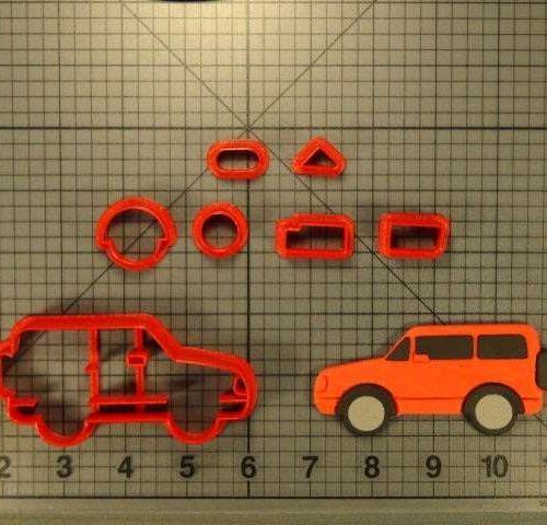 Car 266-336 Cookie Cutter Set