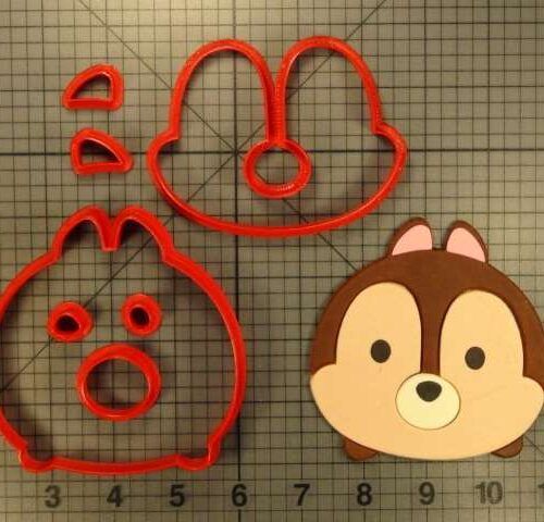 Chip 266-348 Cookie Cutter Set (Cartoon Character 266-348)