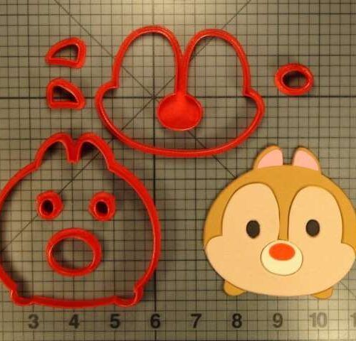 Dale 266-349 Cookie Cutter Set (Cartoon Character 266-349)