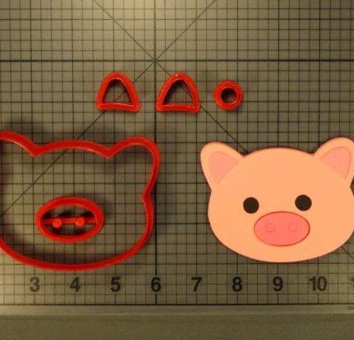Pig 266-315 Cookie Cutter Set