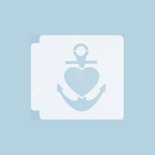 Anchor Heart 783-347 Stencil
