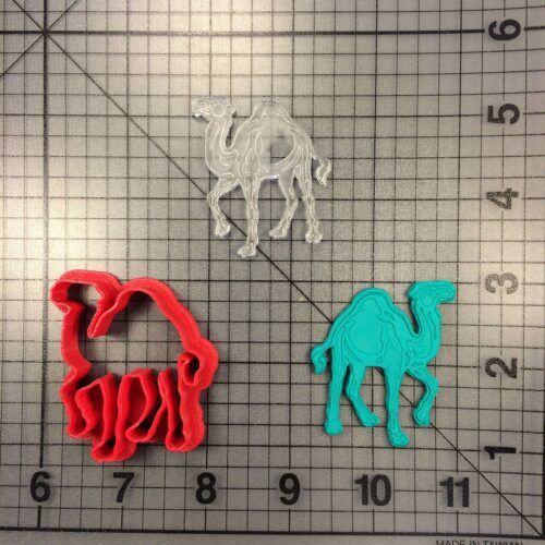 Camel 227-030 Cookie Cutter and Stamp Embossed (1)