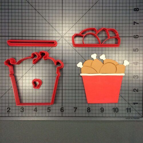 Chicken Wings 266-297 Cookie Cutter Set
