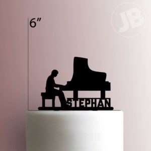 Custom Piano 225-096 Cake Topper