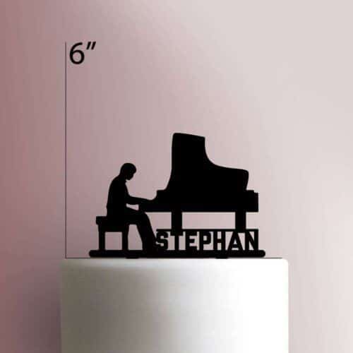 Custom Piano 225-096 Cake Topper
