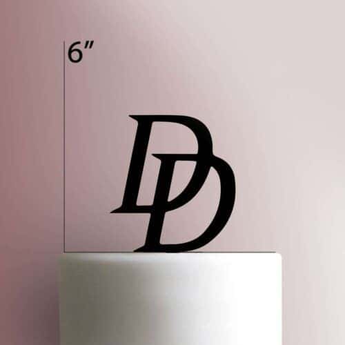 Daredevil Logo 225-132 Cake Topper