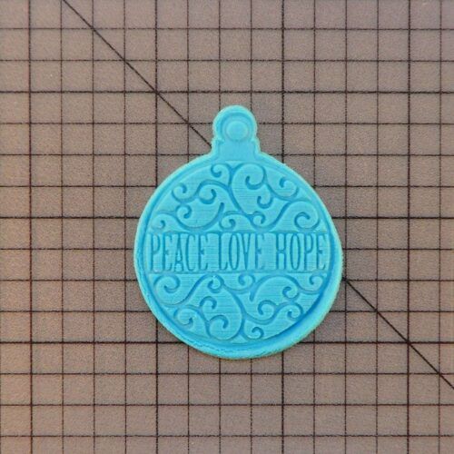 Peace Love Hope 227-050 Cookie Cutter and Stamp Embossed (2)