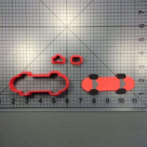 Skateboard 266-285 Cookie Cutter Set
