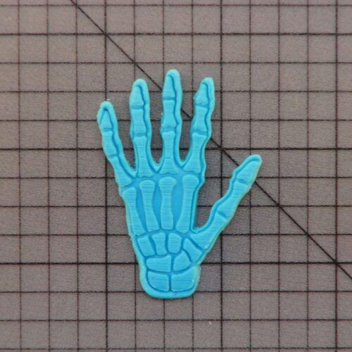 Skeleton Hand 227-054 Cookie Cutter and Stamp Embossed (2)