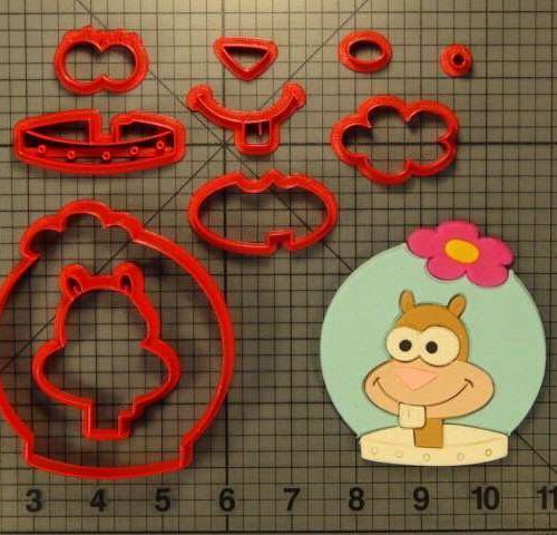 Spongebob Square Pants- Sandy 266-353 Cookie Cutter Set