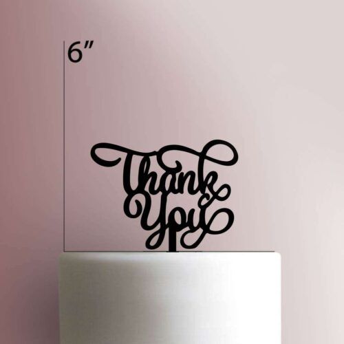 Thank 225-123 Cake Topper