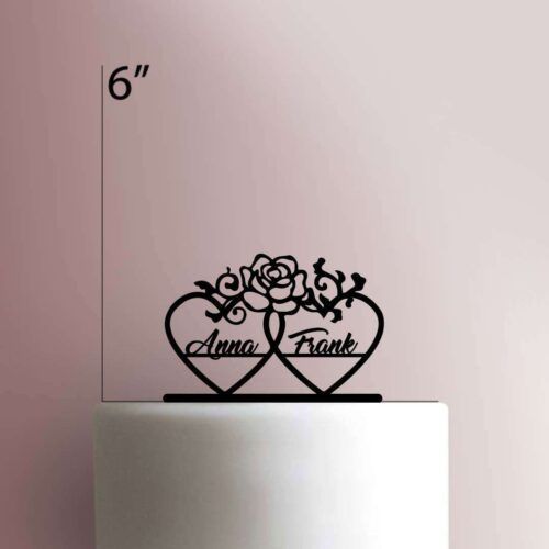 Custom Hearts 225-193 Cake Topper