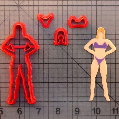 Female Athlete 266-406 Cookie Cutter Set