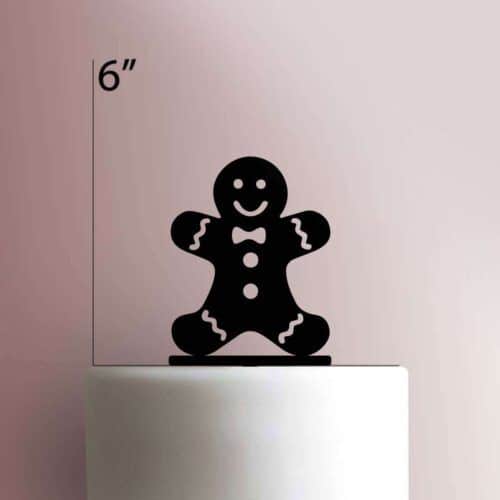 Gingerbread Man 225-173 Cake Topper