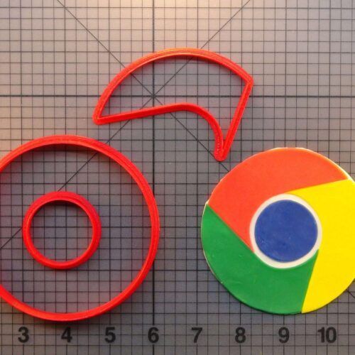 Google Chrome 266-397 Cookie Cutter Set