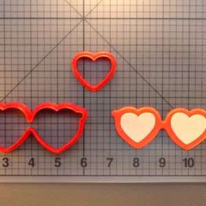 Heart Glasses 266-422 Cookie Cutter Set